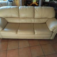 Divano 3 posti simil pelle