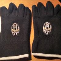 Guanti Juventus F.C. in pile .Logo Vintage tg M
