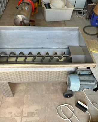 Deraspatrice mostatrice acciaio inox