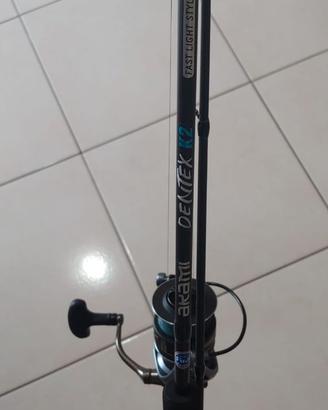 Canne da pesca spinning/fondo