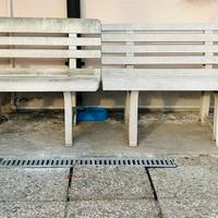 Coppia panchine da esterno