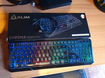Tastiera Gaming Wireless KLIM Chroma - Layout ITA 