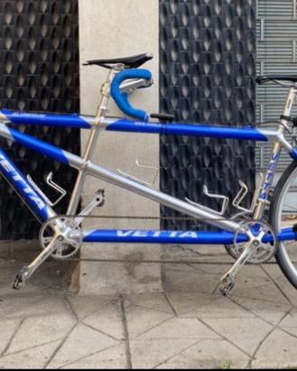 Tandem Vetta in alluminio. Bello, perfetto.