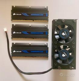 Corsair Dominator DDR3 TR3 3x2GB + Corsair Airflow