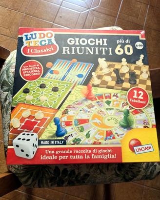 Giochi Riuniti 60 giochi Lisciani, sigillato