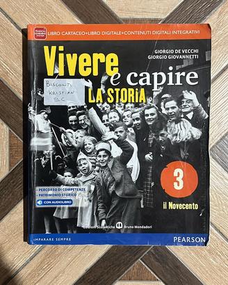 Libro di storia “vivere e capire la storia”