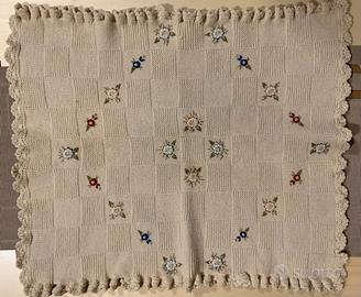 coperta neonato fatta a mano