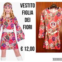 Vestito da figlia dei fiori 