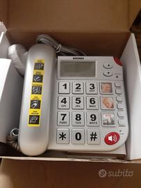 Telefono fisso Brondi per anziani.
