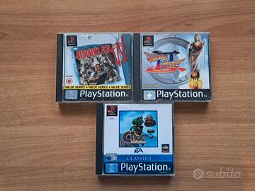 Lotto Breath of Fire III, Croc e Resident Evil PS1