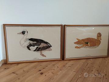 Quadri Pisanello. Anatra e Alzavola