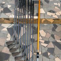 Set golf in grafite con mazza raccogli palline