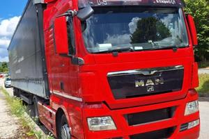 MAN TGX 18.480 (pochi km) + semirimorchio centinat