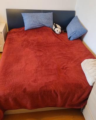 letto matrimoniale contenitore e materasso