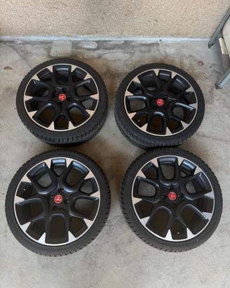Cerchi in lega 17" originali Abarth