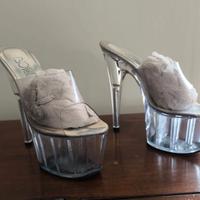 Scarpe da spettacolo e  lap dance 