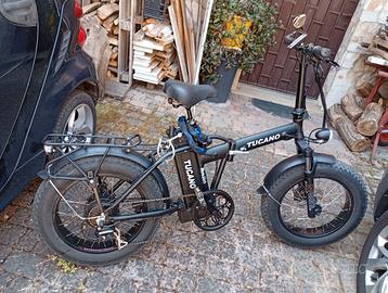 FAT BIKE  PIEGHEVOLE  TUCANO ELETTRICA