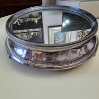 Porta torte argentato primi del 900