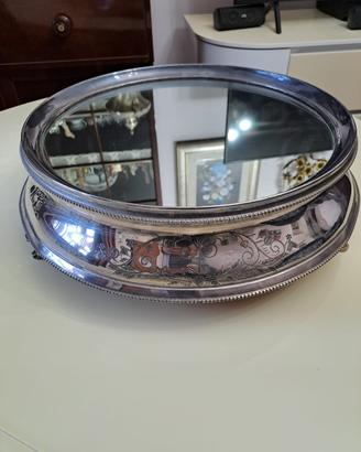 Porta torte argentato primi del 900