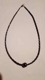 Collana in ematite originale - NUOVA
