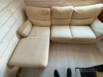 Divano 2 posti + chaise longue