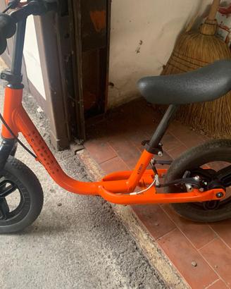 Bici a spinta per bambini trattabile