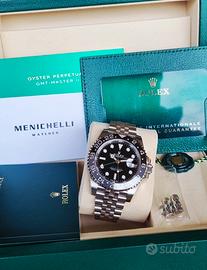 ROLEX GMT MASTER II 126710GRNR BRUCE WAYNE NUOVO 