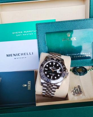 ROLEX GMT MASTER II 126710GRNR BRUCE WAYNE NUOVO