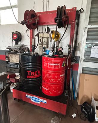 Stazione distribuzione lubrificante