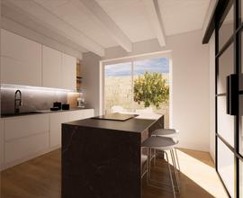 Villa in grezzo su lotto di 530 mq