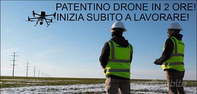 Operatore drone PATENTINO DRONE