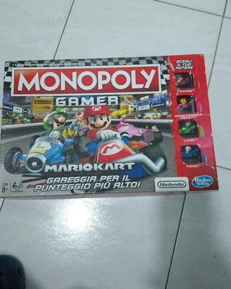 Monopoly Mario Kart Gamer con personaggi 