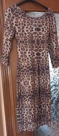 vestito leopardato 