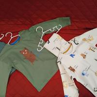 Coppia di magliette e pantaloni Bambino/Bambina