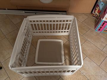 Box cuccioli con ferma traversine