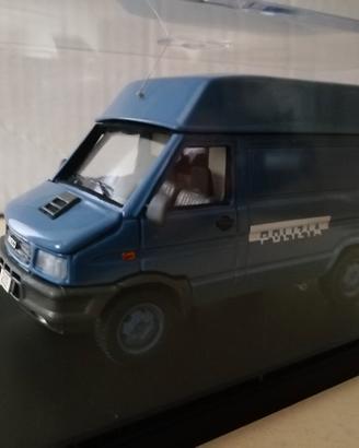 Modellino iveco daily polizia passo corto old cars