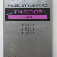 Roland music style card tn-sc1-08 enka