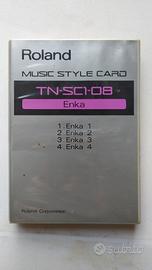 Roland music style card tn-sc1-08 enka