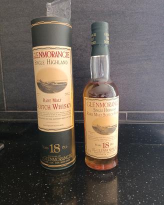 raro e pregiato Whisky Glenmorangie 18 anni 