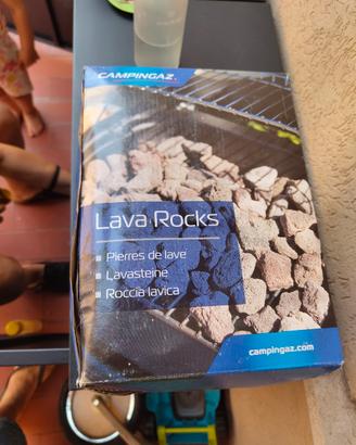 roccia lavica barbecue 