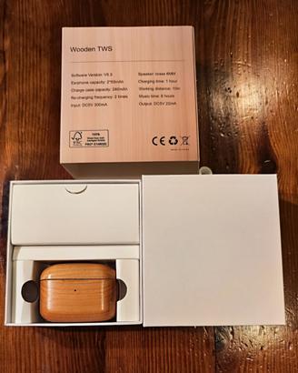 Cuffiette Bam Boost - TWS in-ear in bambù