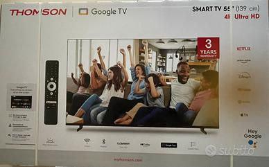 TV Thomson 55” 4K Ultra HD Smart TV (Google TV)