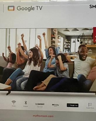 TV Thomson 55” 4K Ultra HD Smart TV (Google TV)