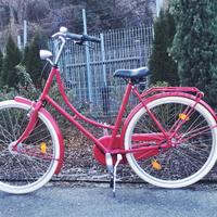 Bici Olandese Vintage rossa come NUOVA