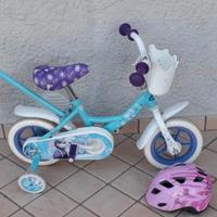 Bicicletta bambina con asta direzionale 