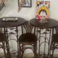 Tavoli alti + sgabelli