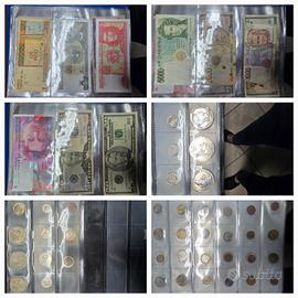 Monete, Banconote e schede telefoniche da collezio