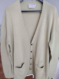 cardigan scollo a V con bottoni