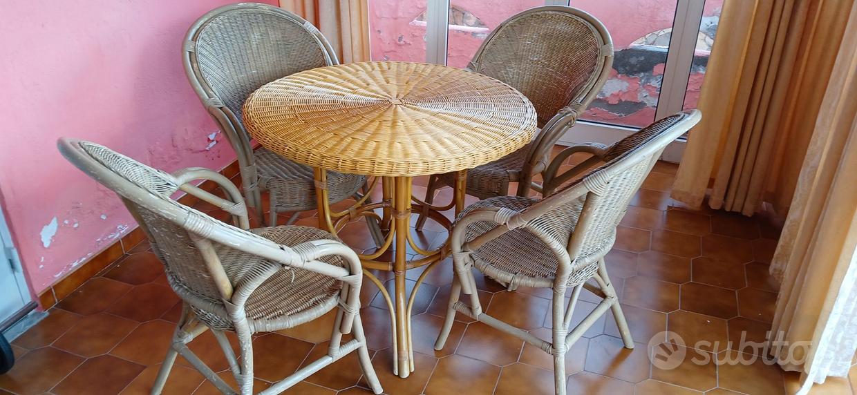 Rattan Sintetico Divano In Vimini Usato Rattan Sintetico Divani