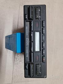 Autoradio Becker vintage con estraibile